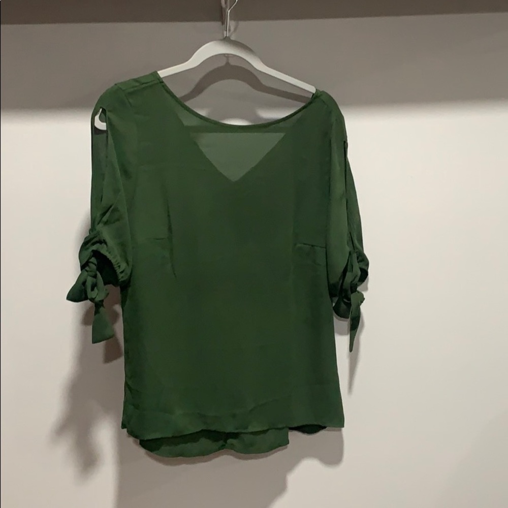 Olive blouse